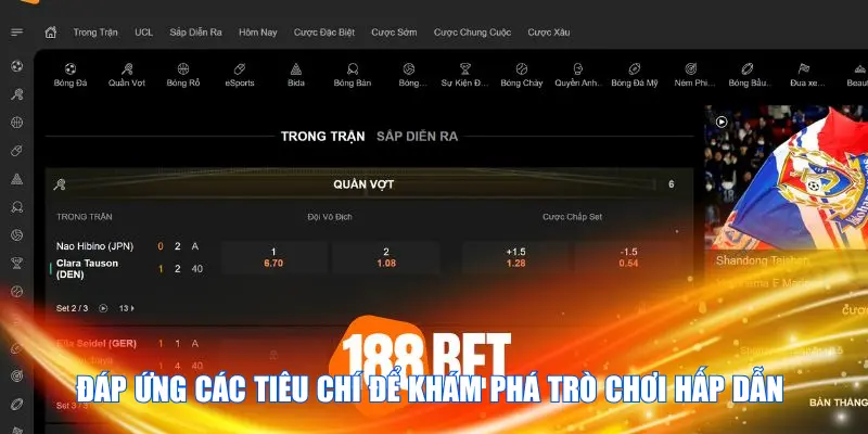 Các yêu cầu khi đăng ký 188bet