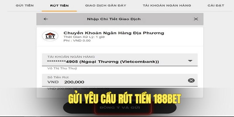 Hướng dẫn rút tiền 188Bet